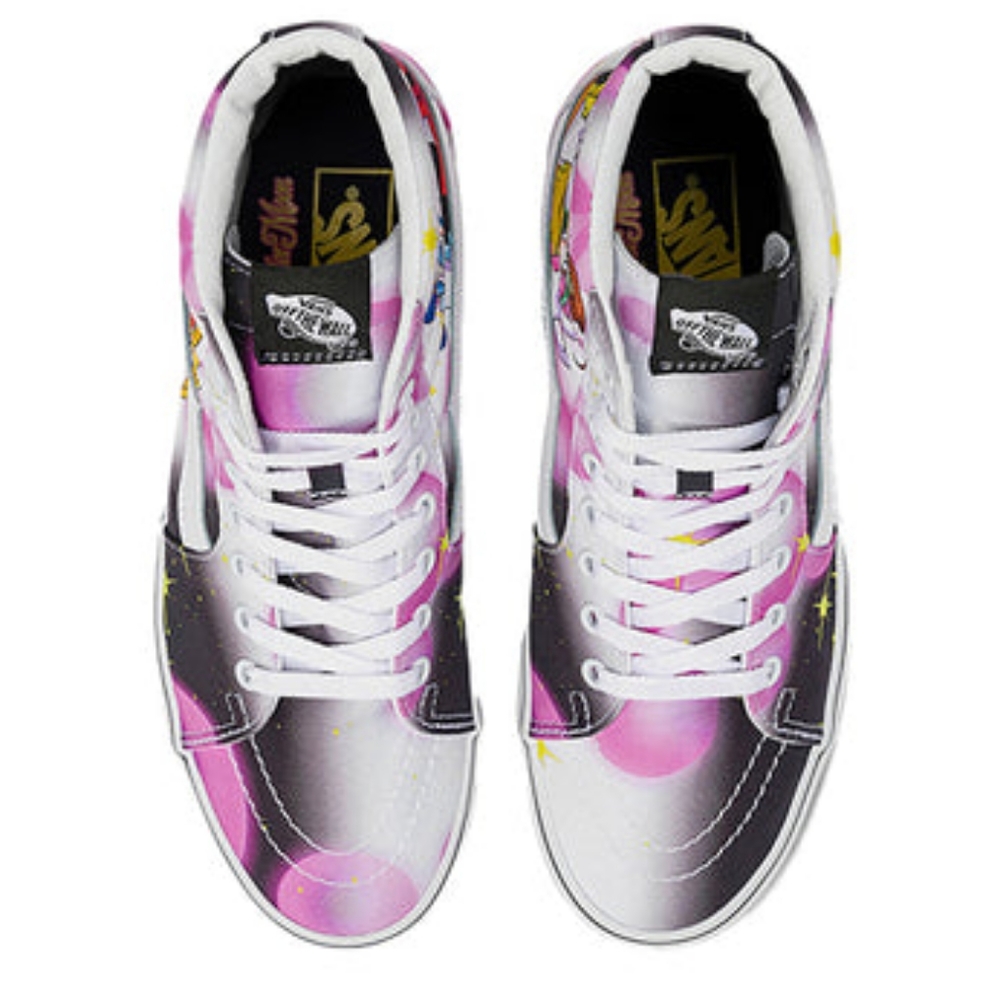 VANS Sk8-Hi x Sailor Moon Pretty Guardian - Black Pink 2022 Size 5.5M/7W